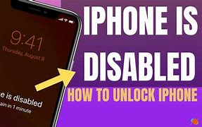 Image result for iPhone Disabled Screen