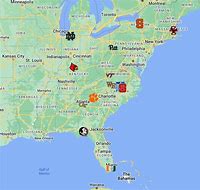 Image result for ACC Teams Map