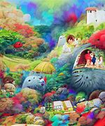 Image result for Studio Ghibli Ai Art