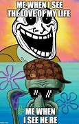 Image result for Squidward Love Meme