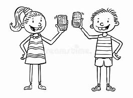 Image result for Kid Holding Phone
