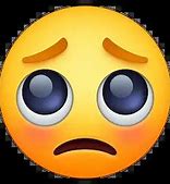 Image result for Pleading Face Emoji From a Girl