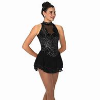 Image result for Black Figure Skating Dresses