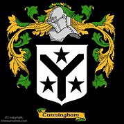 Image result for Cunningham Clan Badge
