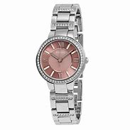 Image result for Fossil Watch Pink Metallic Box