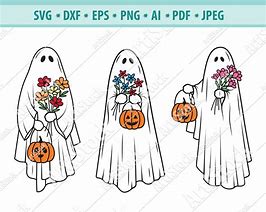 Image result for Ghost Holding Pumpkin SVG