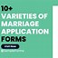 Image result for Marriage Certificate Form