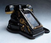 Image result for Steampunk Effect Look Landline Phone