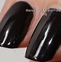 Image result for Chanel Nail Polish Black Satin