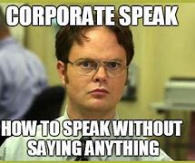 Image result for Corporate Jargon Meme