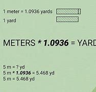 Image result for Yards to Meters Converter