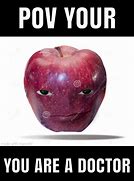 Image result for Apple with Human Face Meme