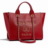 Image result for Red Chanel Purse
