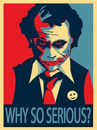 Image result for Why so Serious Art