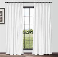 Image result for Curtain Linden White Length 84 Inches