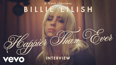 Listen To The Album Billie Eilish Happier Than Ever Lyrics