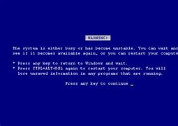 Image result for Windows XP Crash Screen