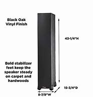 Image result for Polk Audio M II Series Speakers Stand