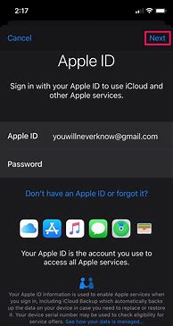 Image result for iPad Apple ID