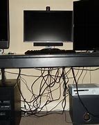 Image result for Cable Management Setup PC