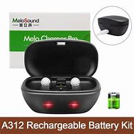 Image result for Rechargeable Hearing Aid Battery Kit