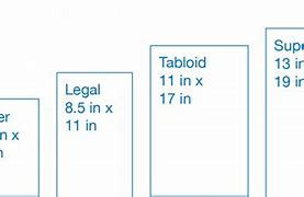 Image result for Copy Paper Sizes