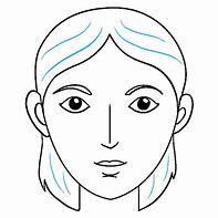 Image result for Basic Human Face Drawing
