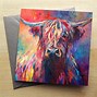 Image result for Colorful Cow Painting