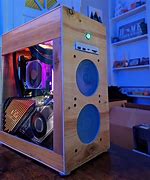 Image result for Wood PC Case
