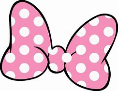 Image result for Minnie Mouse Pink Polka Dot Clip Art Free