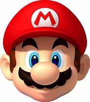 Image result for Mario Bros Face PNG