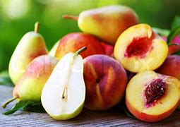 Image result for pears peaches