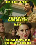 Image result for Hindi Funny Memes Itna Bada Post Mein