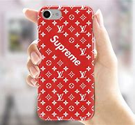 Image result for A Supreme Phone Case in Red