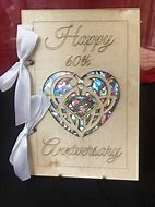 Image result for Laser-Cut 60th Wedding Anniversary