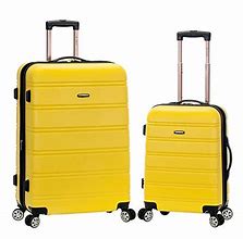 Image result for Rockland Soft Yellow Luggage