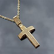 Image result for Gold Cross Pendant Necklace for Women