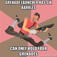 Image result for M32 Grenade Launcher Meme
