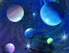 Image result for Galaxy Painting