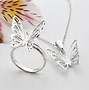 Image result for Sterling Silver Butterfly Rings
