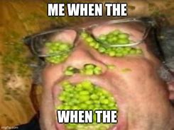 Image result for Peas Meme Guy