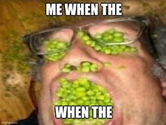 Image result for Peas Meme Guy