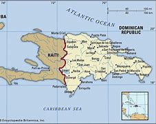 Image result for Cuba and Haiti Map