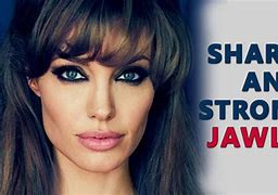 Image result for Beautiful Women Sharp Jaw
