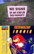 Image result for Knuckles Sonic Movie Meme