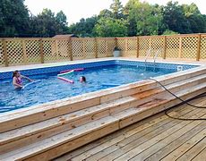 Image result for Women Above Ground Pools