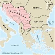 Image result for Serbia Albania Map