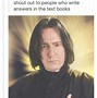 Image result for Snape Being a Dad to Harry Memes