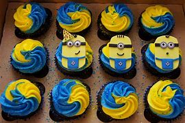 Image result for Minion Cupcakes