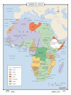 Image result for Map of Africa 1914 Poster